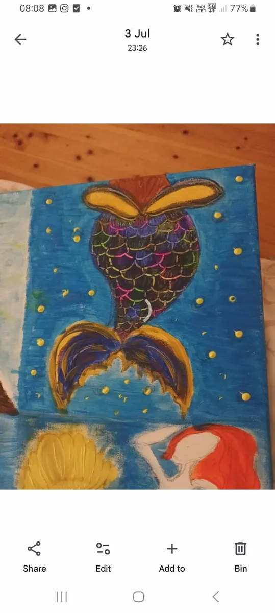 Mermaid Painting - Image 3