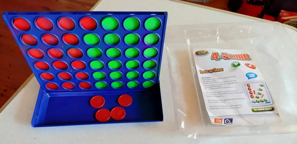 4 TO SCORE GAME (SAME AS CONNECT 4 ) USED. - Image 3