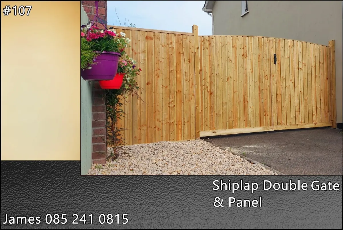 Timber Gates Free Installation - Image 1