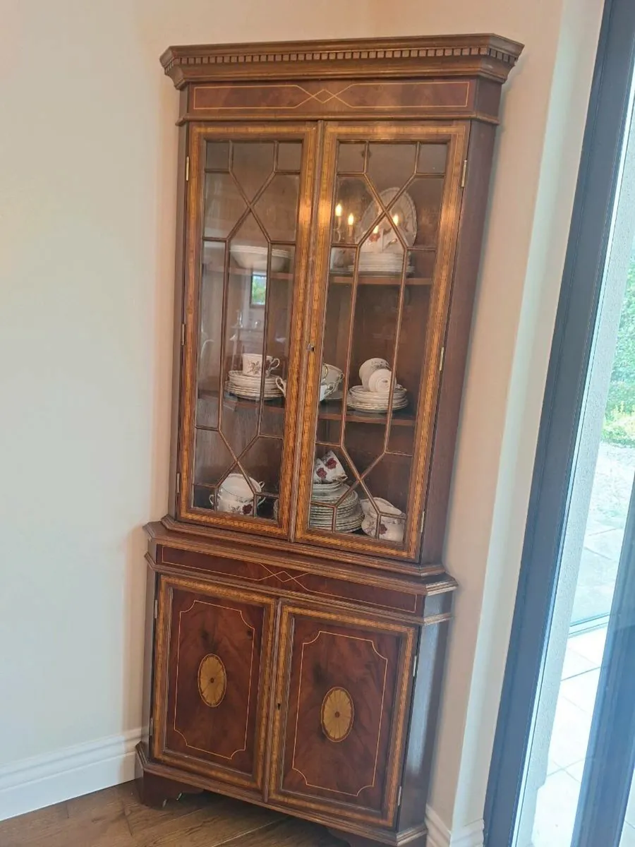 Corner Edwardian Display Unit - Image 4