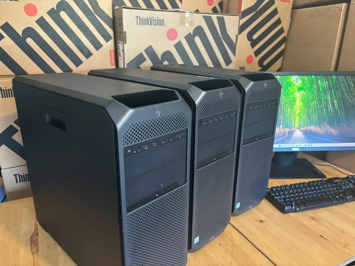 HP Z6 Workstation PCs-Xeon Gold Cpu's-1TB NVMe-Vat - Image 1