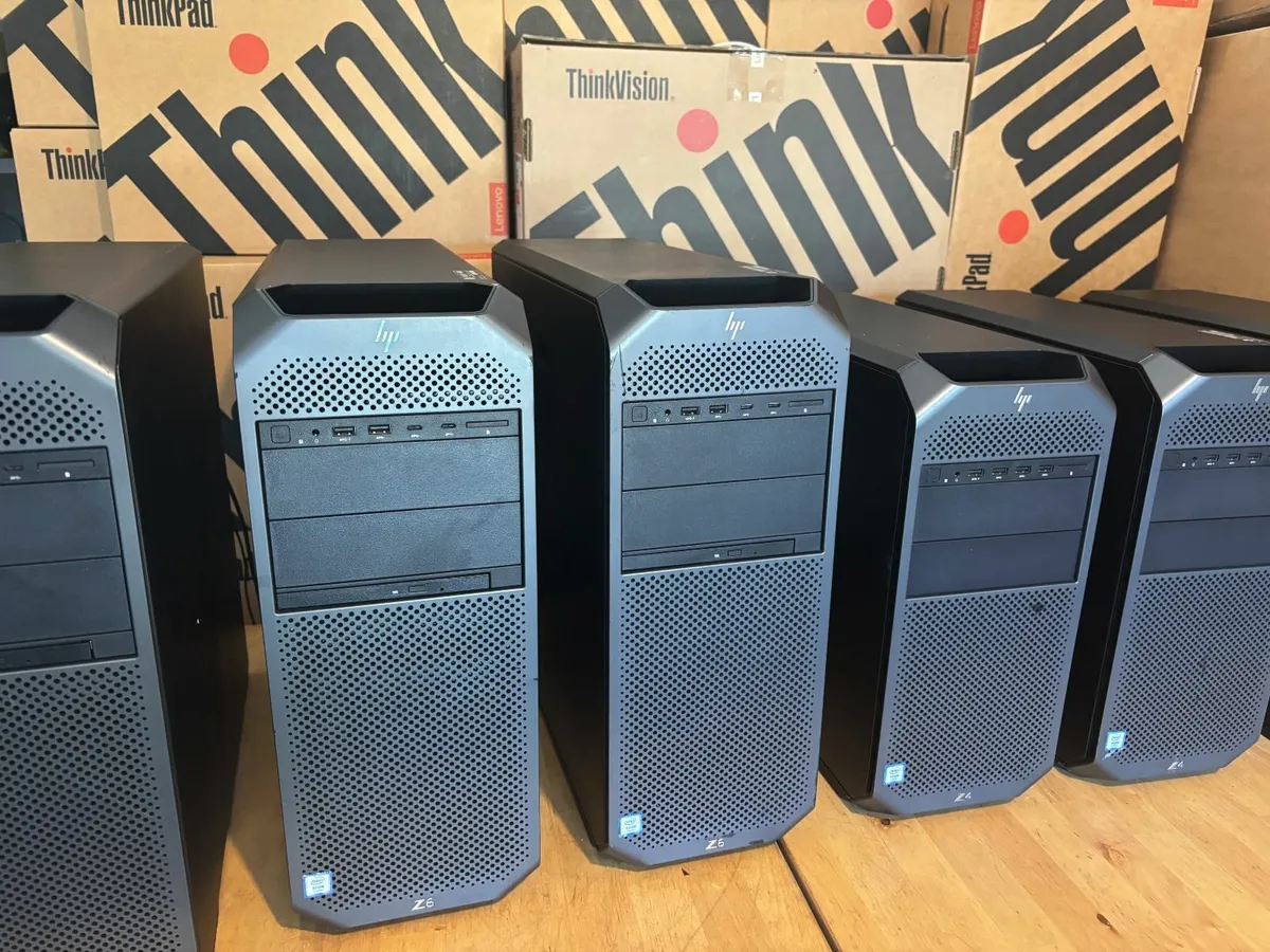 HP Z6 Workstation PCs-Xeon Gold Cpu's-1TB NVMe-Vat - Image 3