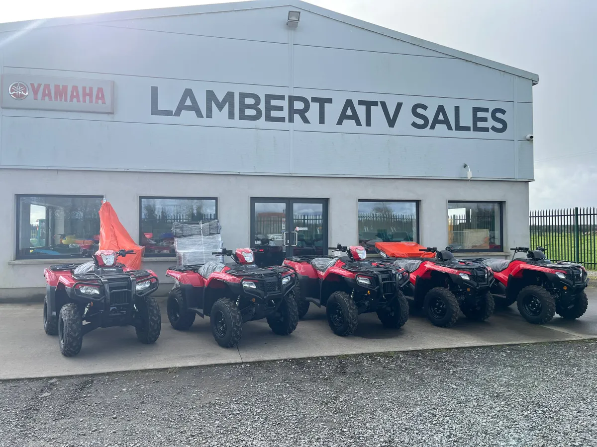 FINANCE NEW HONDA ATV €48 PER WEEK - Image 2
