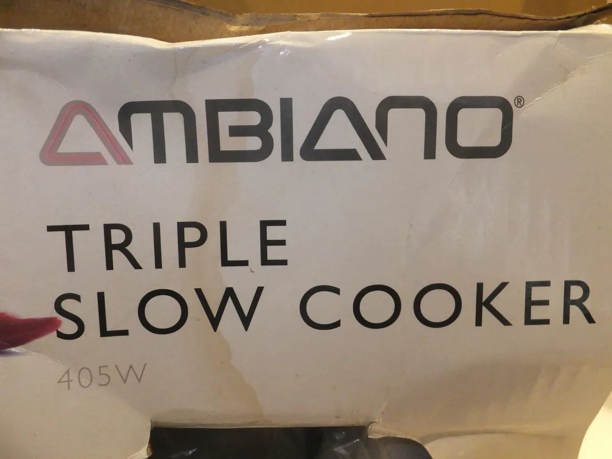 Ambiano Triple Slow Cooker - Image 2