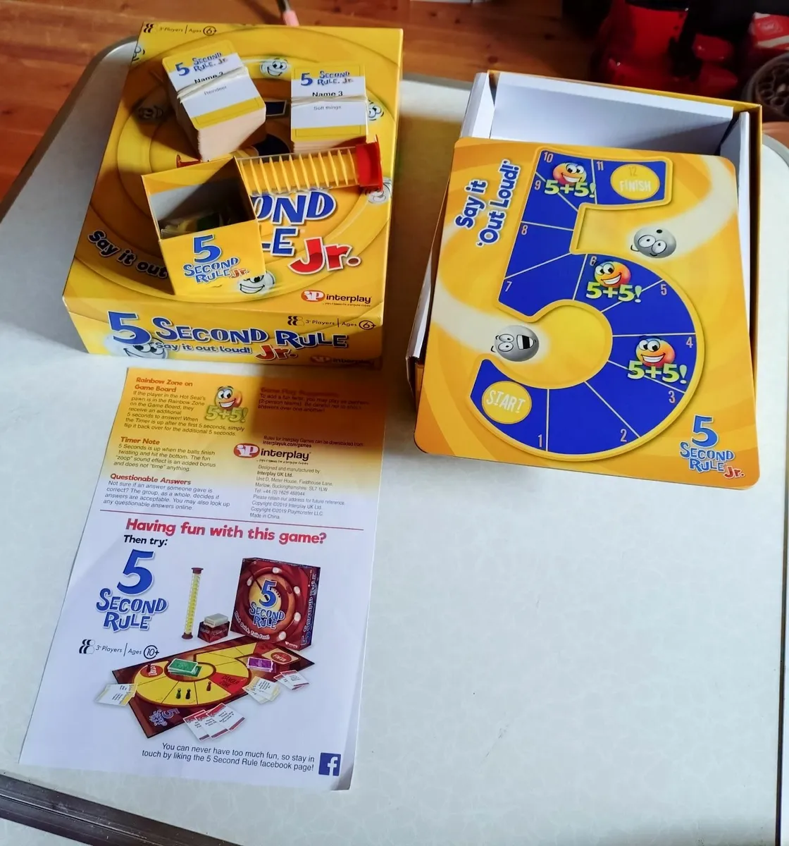 5 SECOND RULE JR GAME (GOOD CONDITION). - Image 2