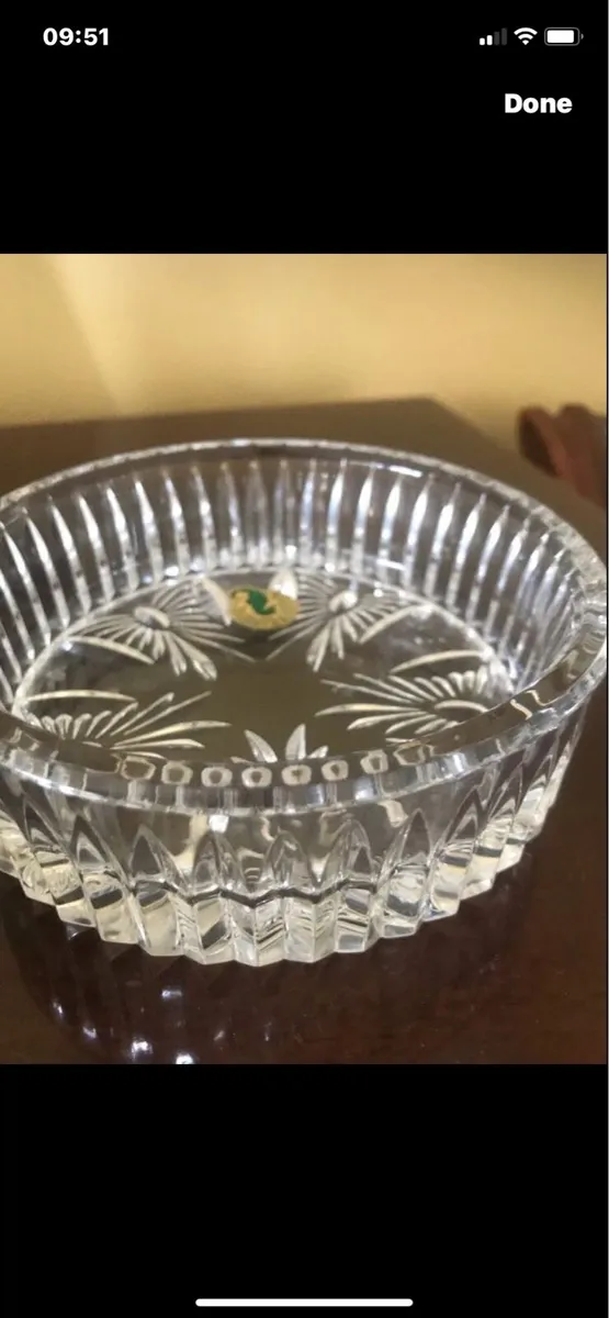 Waterford Crystal Millennium Wine Bottle Coaster - Image 4