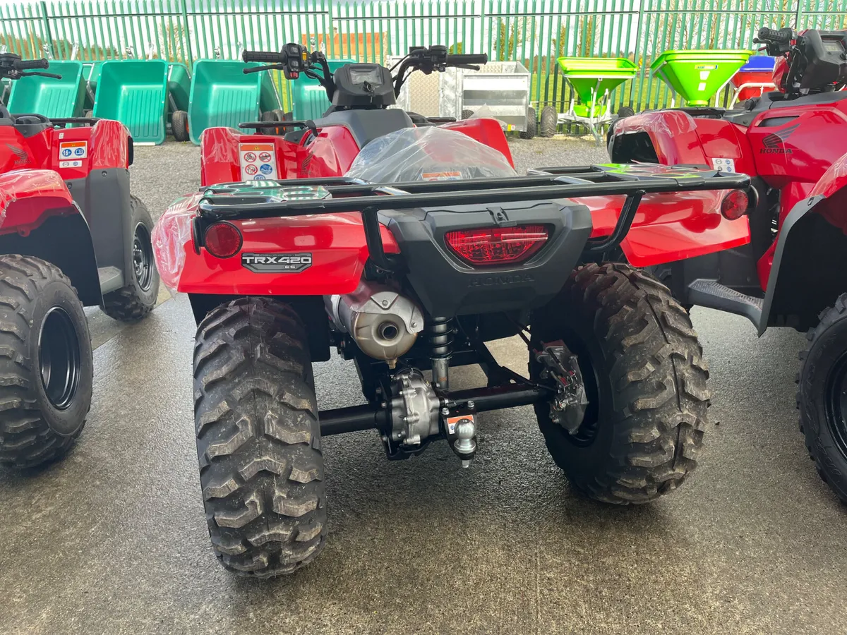 FINANCE NEW HONDA ATV €48 PER WEEK - Image 4