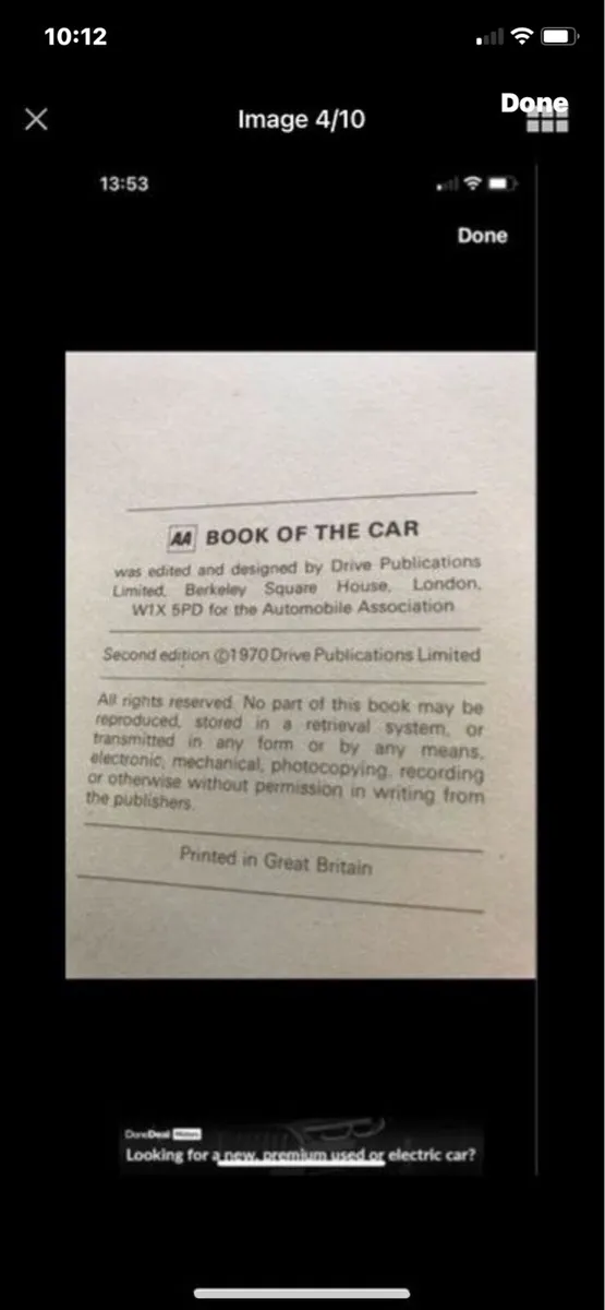 Vintage AA Book of the car - Image 4