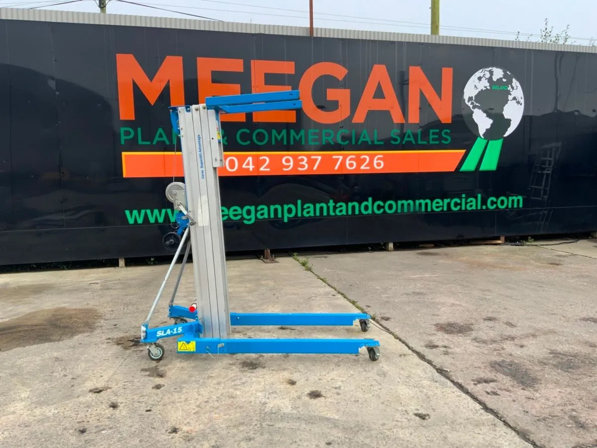 2024 GENIE SLA-15 MATERIAL HOIST / LIFT.....5373. - Image 1