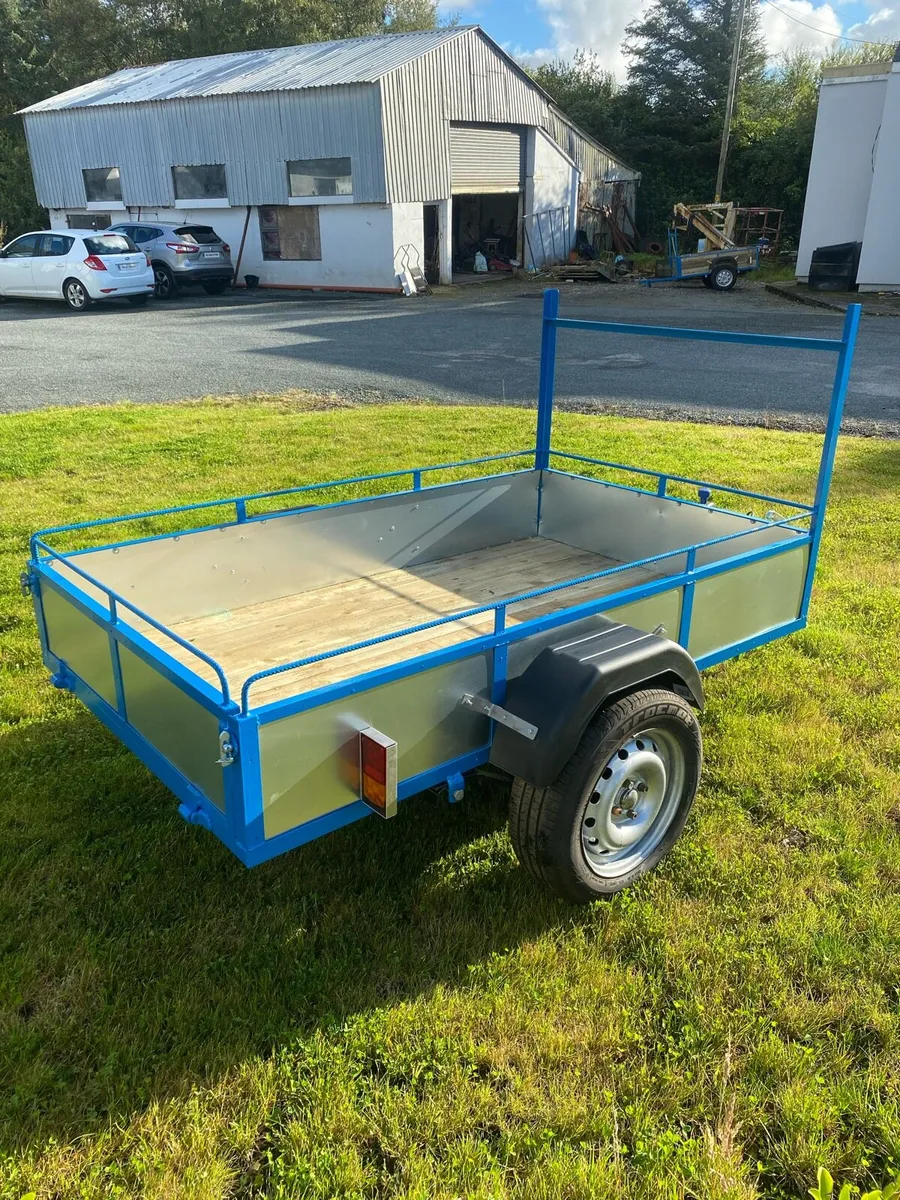 Brand new car trailer 6ft8in x4ft - Image 4