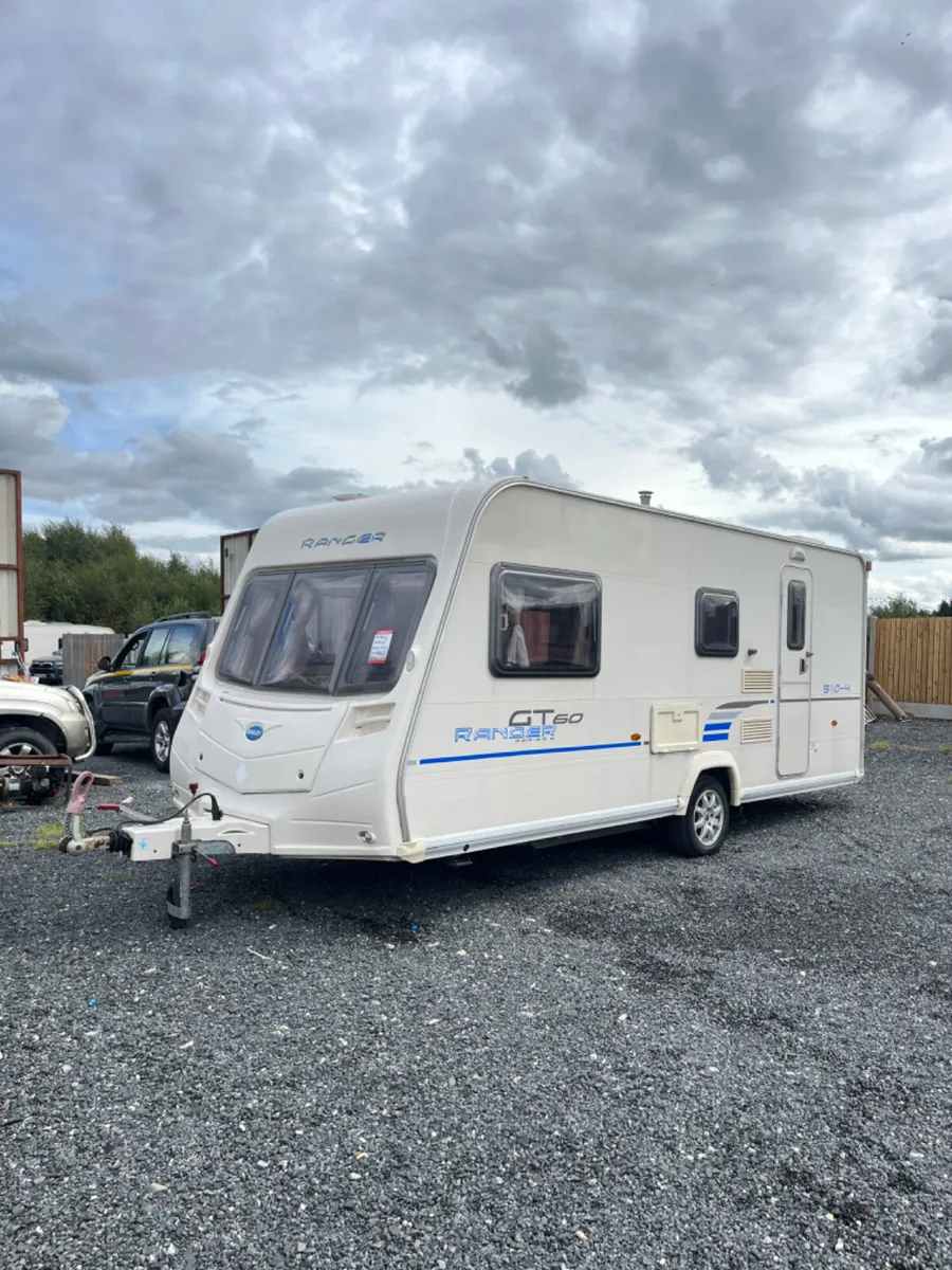 2010 Bailey Ranger 4-5 Berth Caravan For Sale - Image 1