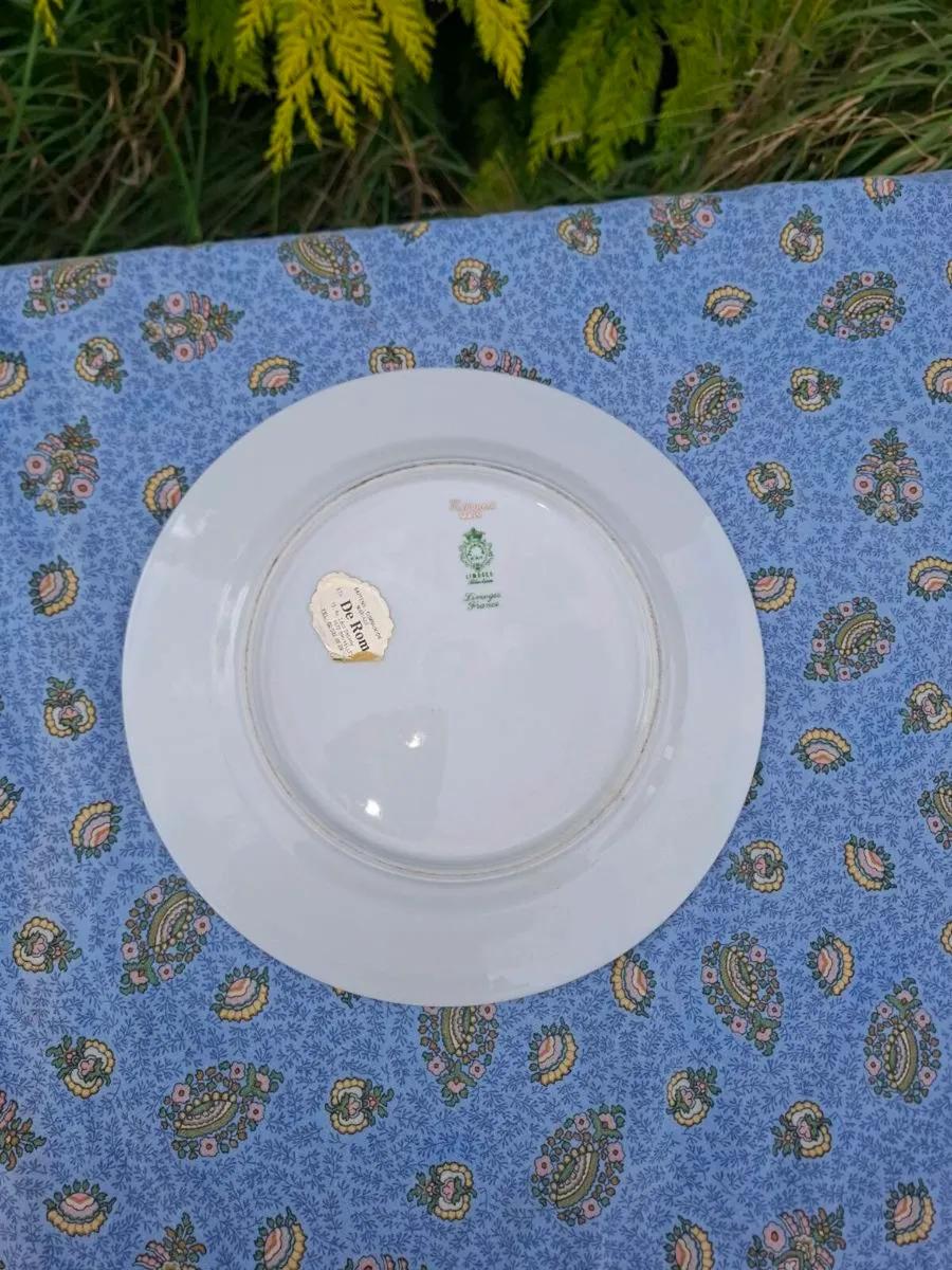 Limoges china plate postage possible - Image 2