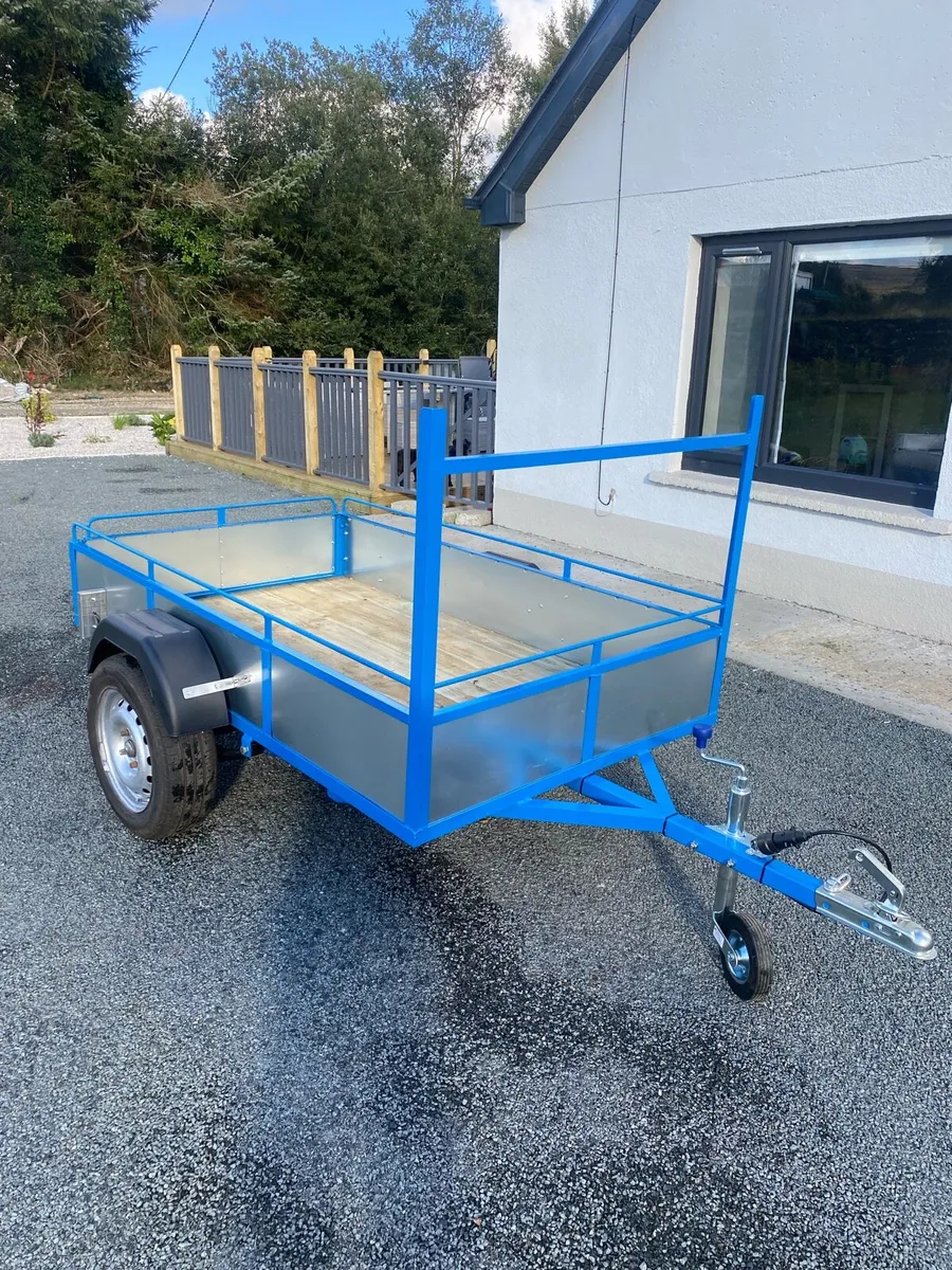 Brand new car trailer 6ft8in x4ft - Image 1