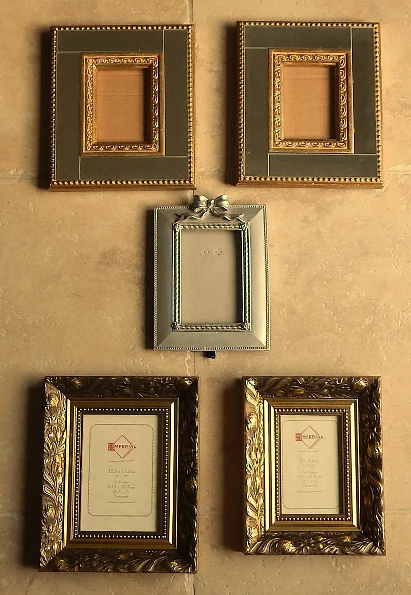 Selection of Ornate Photo Frames - Image 1