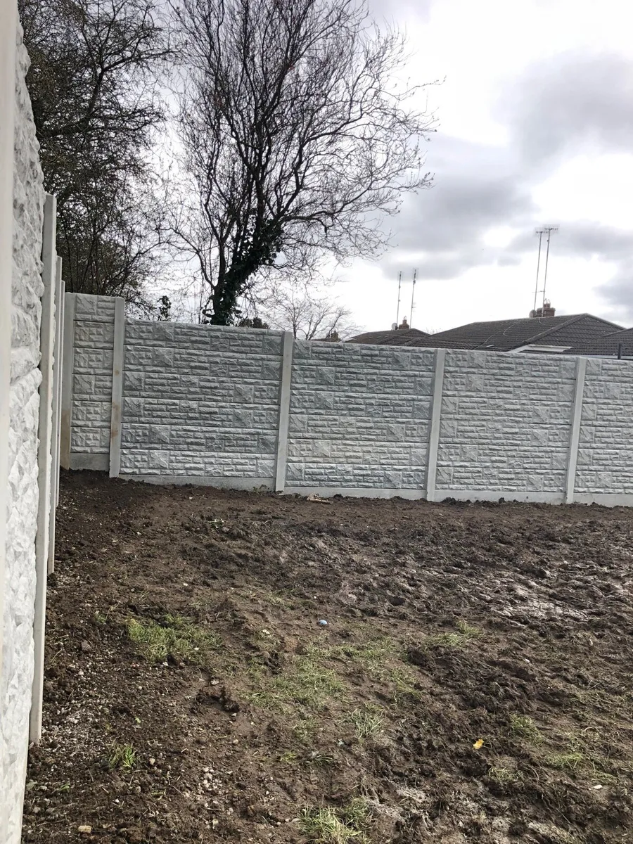 Concrete walls , concrete fence - Image 3