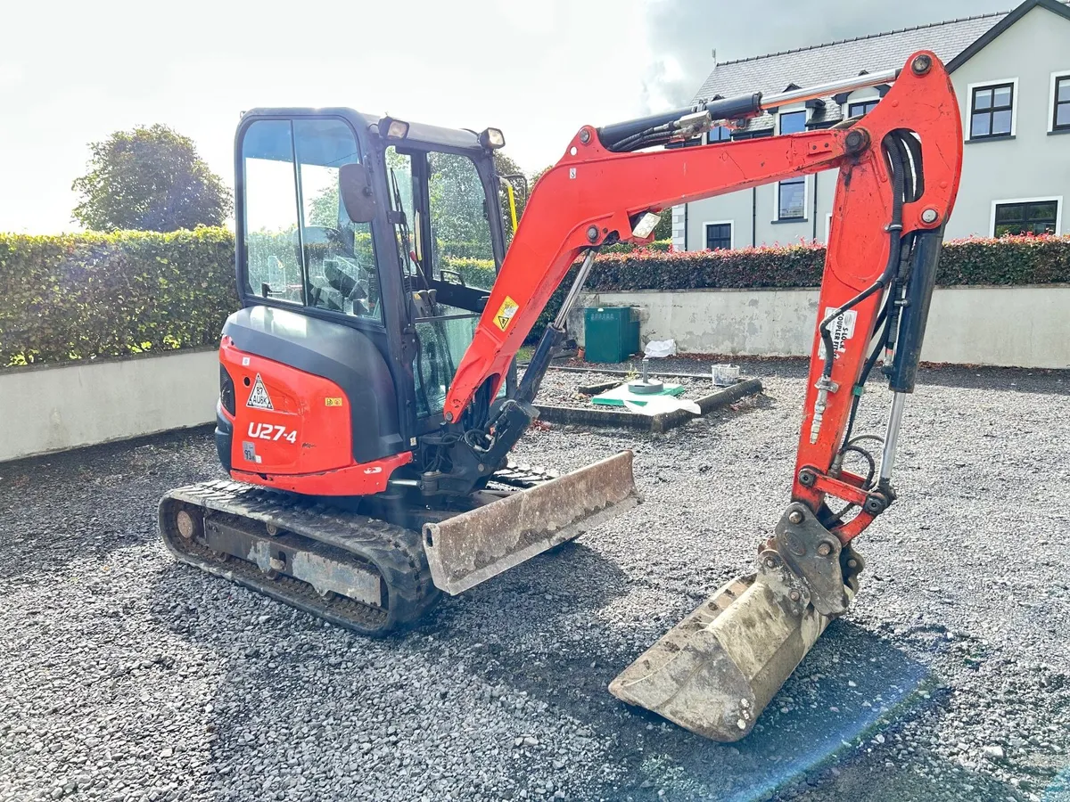 Kubota u27-4 - Image 1