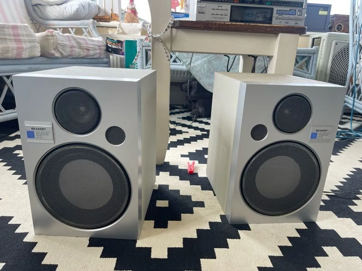 Sharp Stack Rp-107 Sa-107 Rt-107 Speakers Cp-107 - Image 4