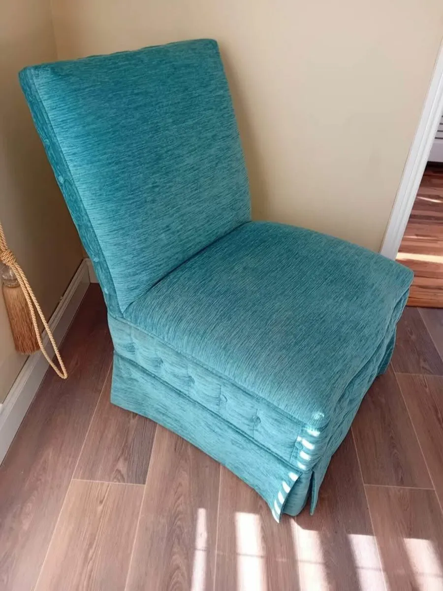 Blue Armchair (Quick Sale!) - Image 2