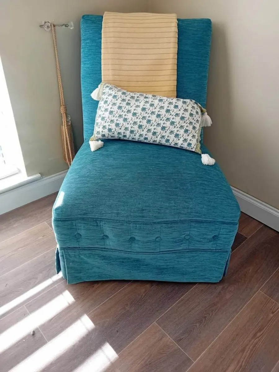 Blue Armchair (Quick Sale!) - Image 1