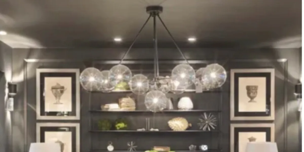 Modern Globe Chandelier – Statement Fixture
