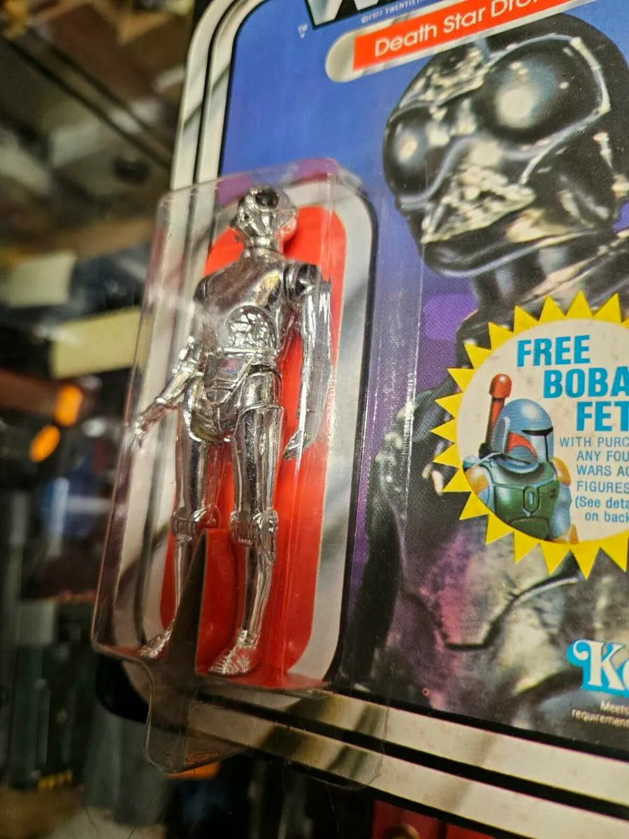 Vintage Star Wars 20 Back Death Star Droid - Image 3