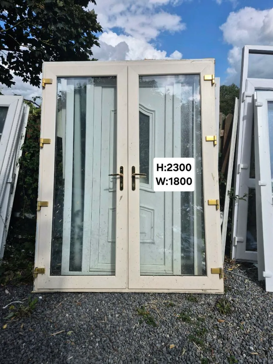 PVC FRENCH DOORS