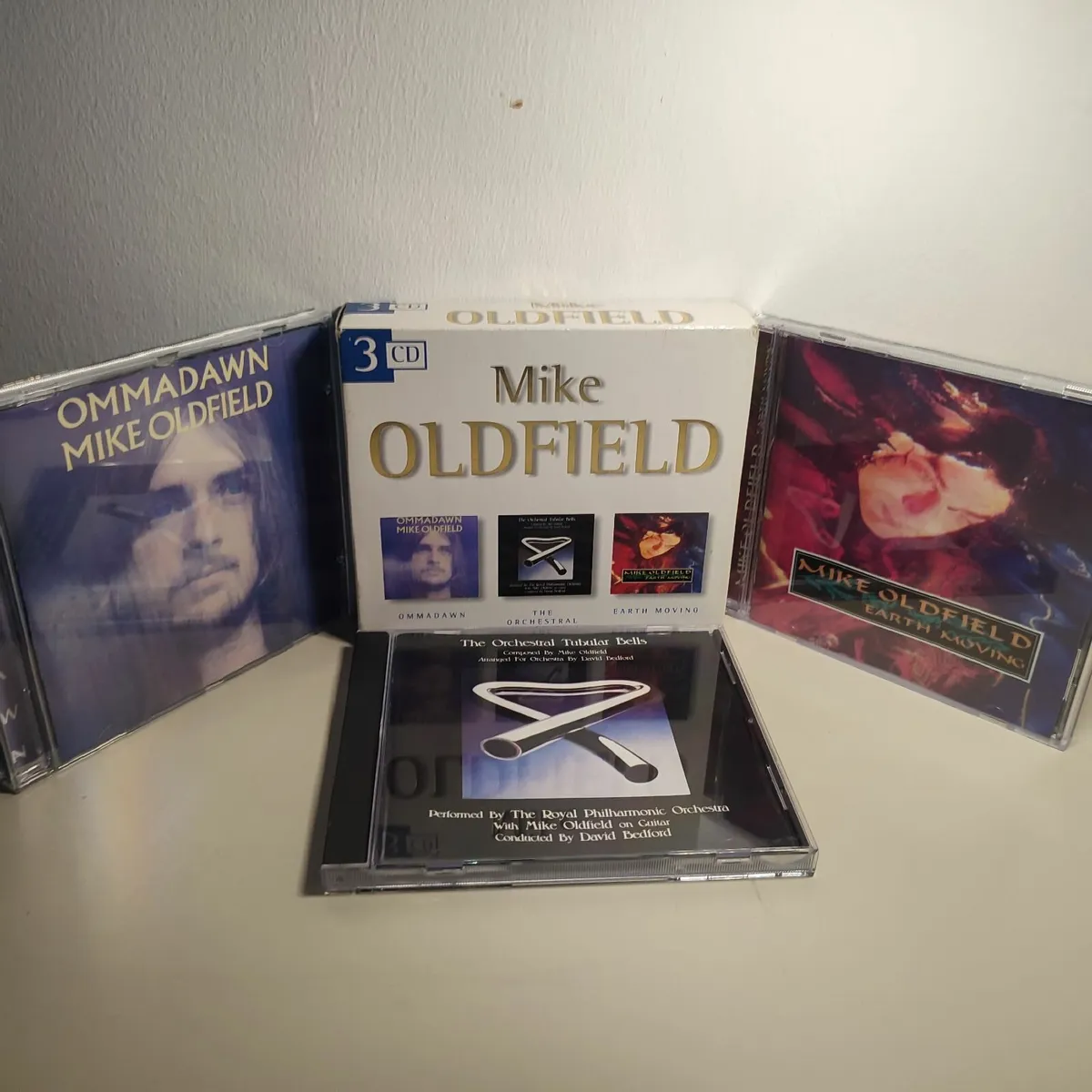 Mike Oldfield 3 cd Disky Ommadawn Tubular Bells - Image 1