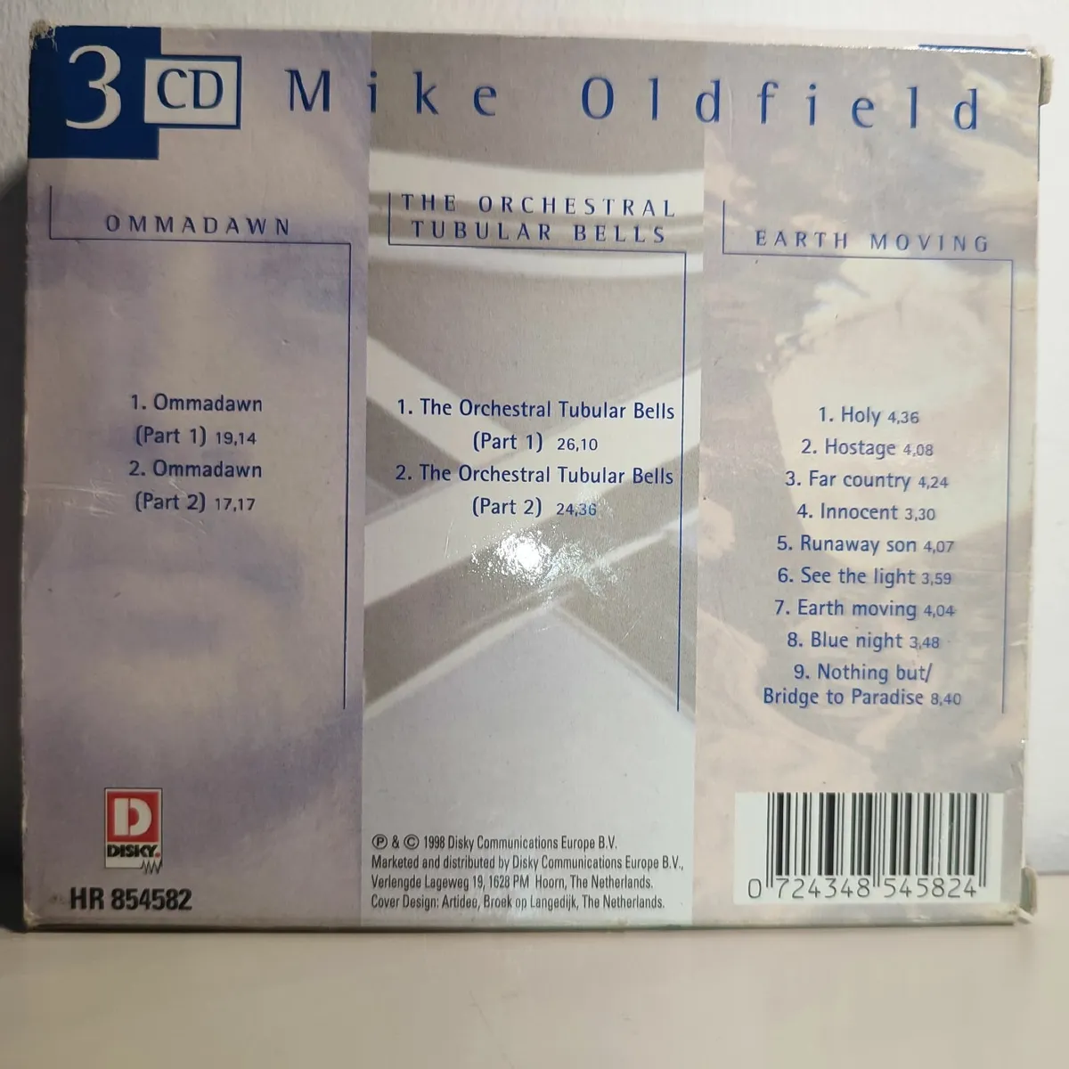 Mike Oldfield 3 cd Disky Ommadawn Tubular Bells - Image 3