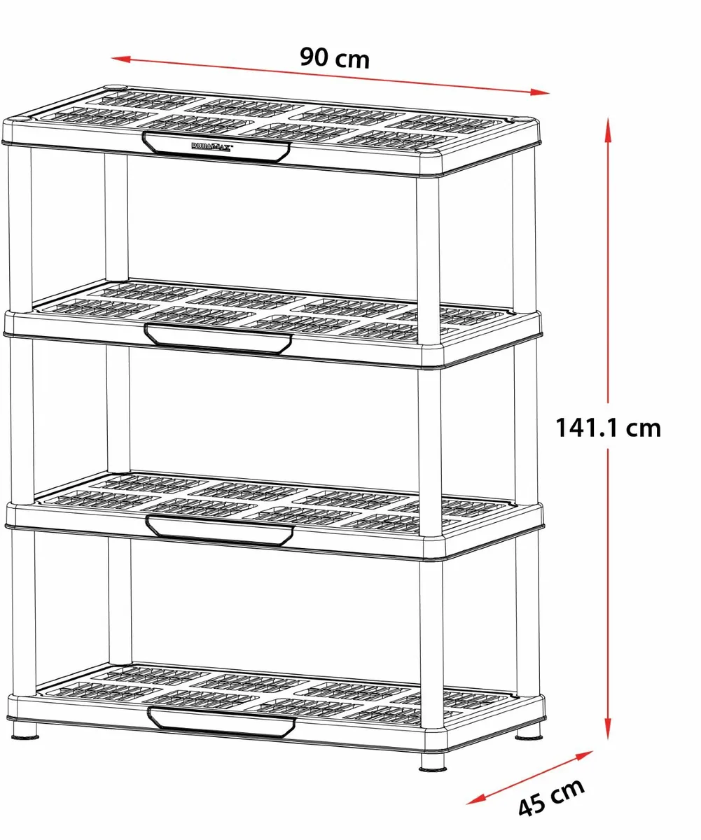 Strong Sturdy  Shelving System  CoolaLiving.ie - Image 4
