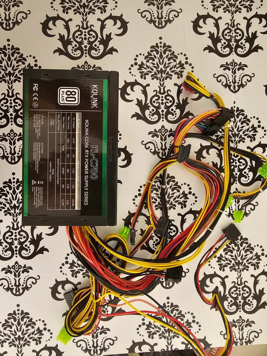 Pc psu power supply 700w Kolink 80 plus - Image 1