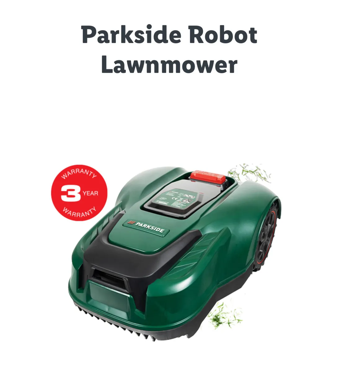 Parkside robot lawnmower