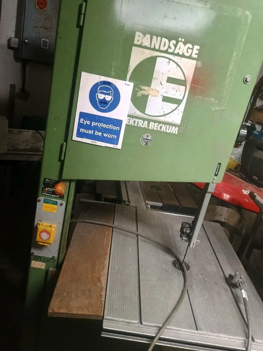 Single phase Bandsaw Electra beckum - Image 4