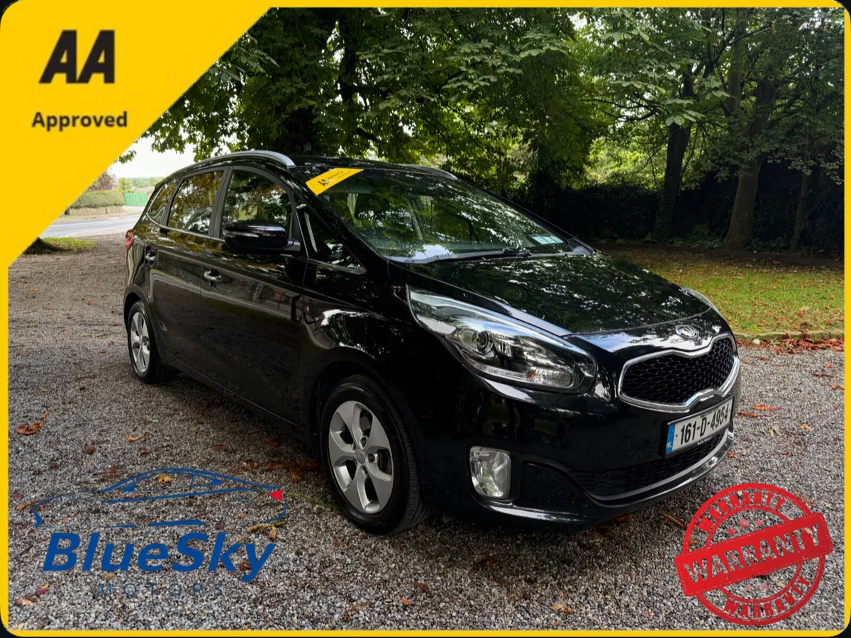 Warranty Kia Carens 7 Seater Diesel Low Miles - Image 1