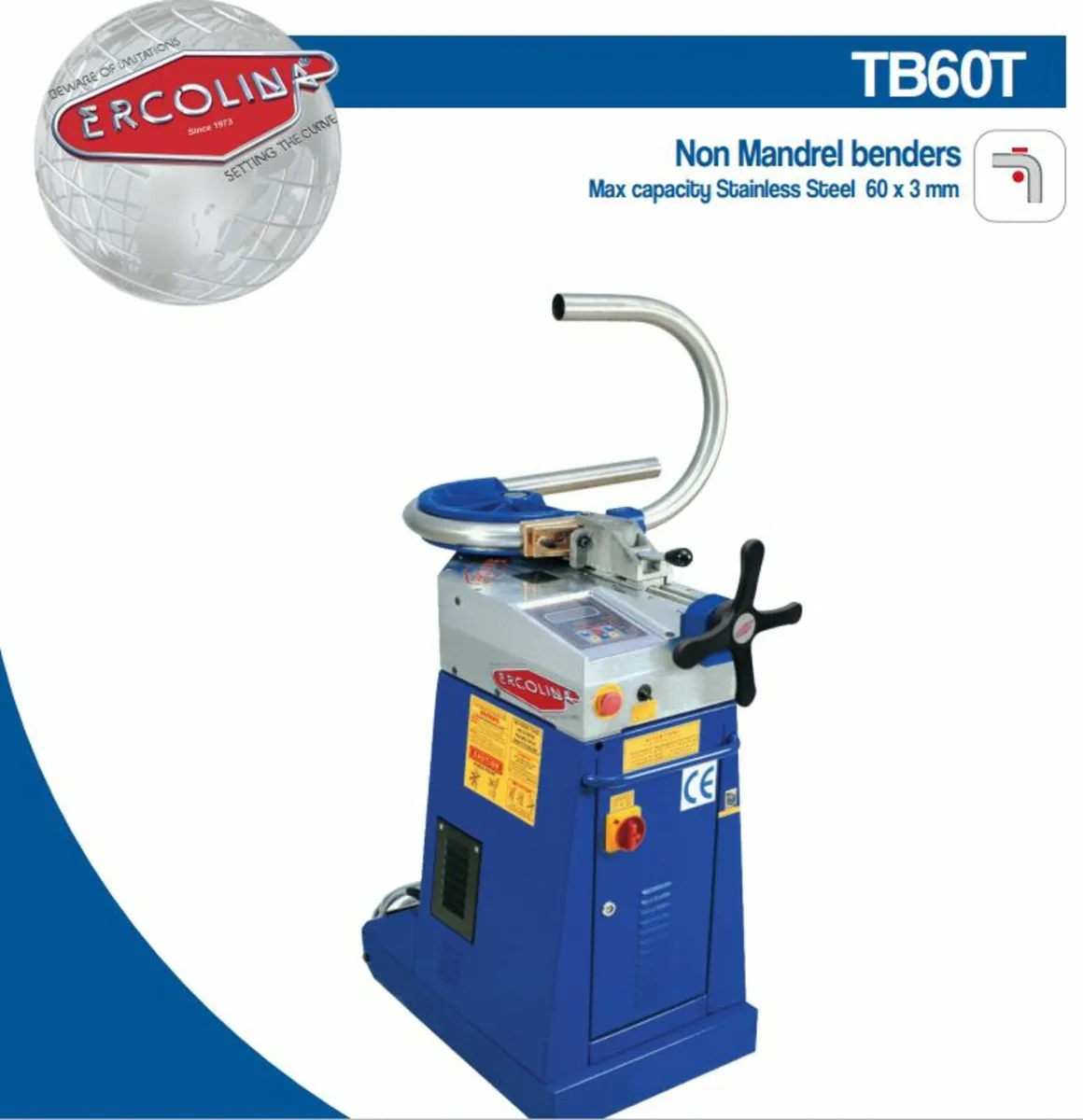Ercolina Tube Bender Model TB60T - Image 1