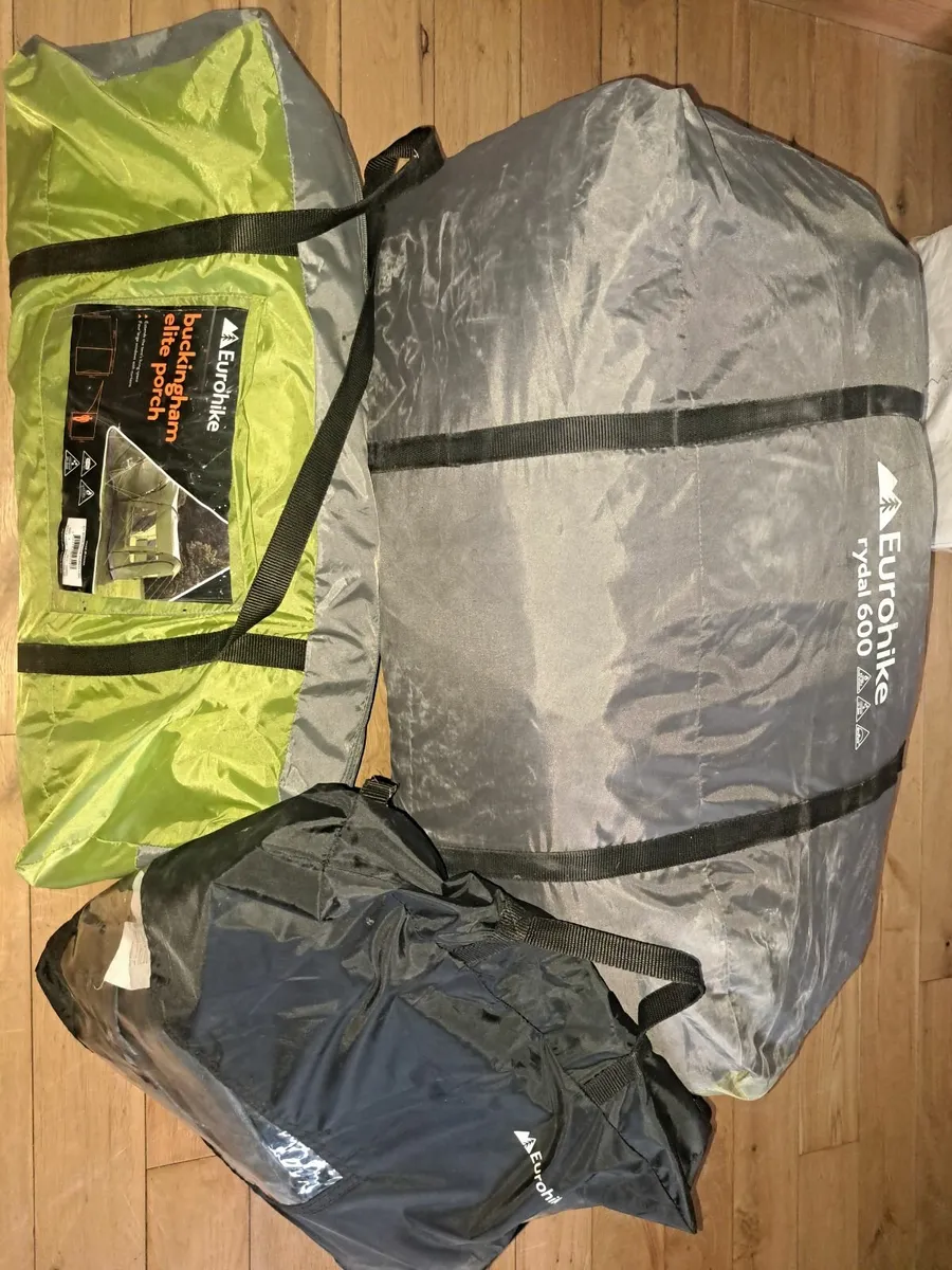 Tent Eurohike ryadal 600 tent with porch - Image 1