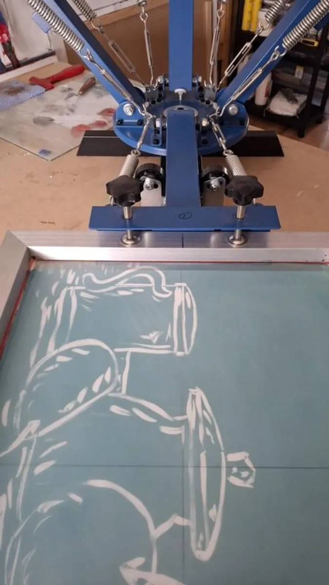 Screen Printing Machine - 4 Color, 1 Station - Image 3