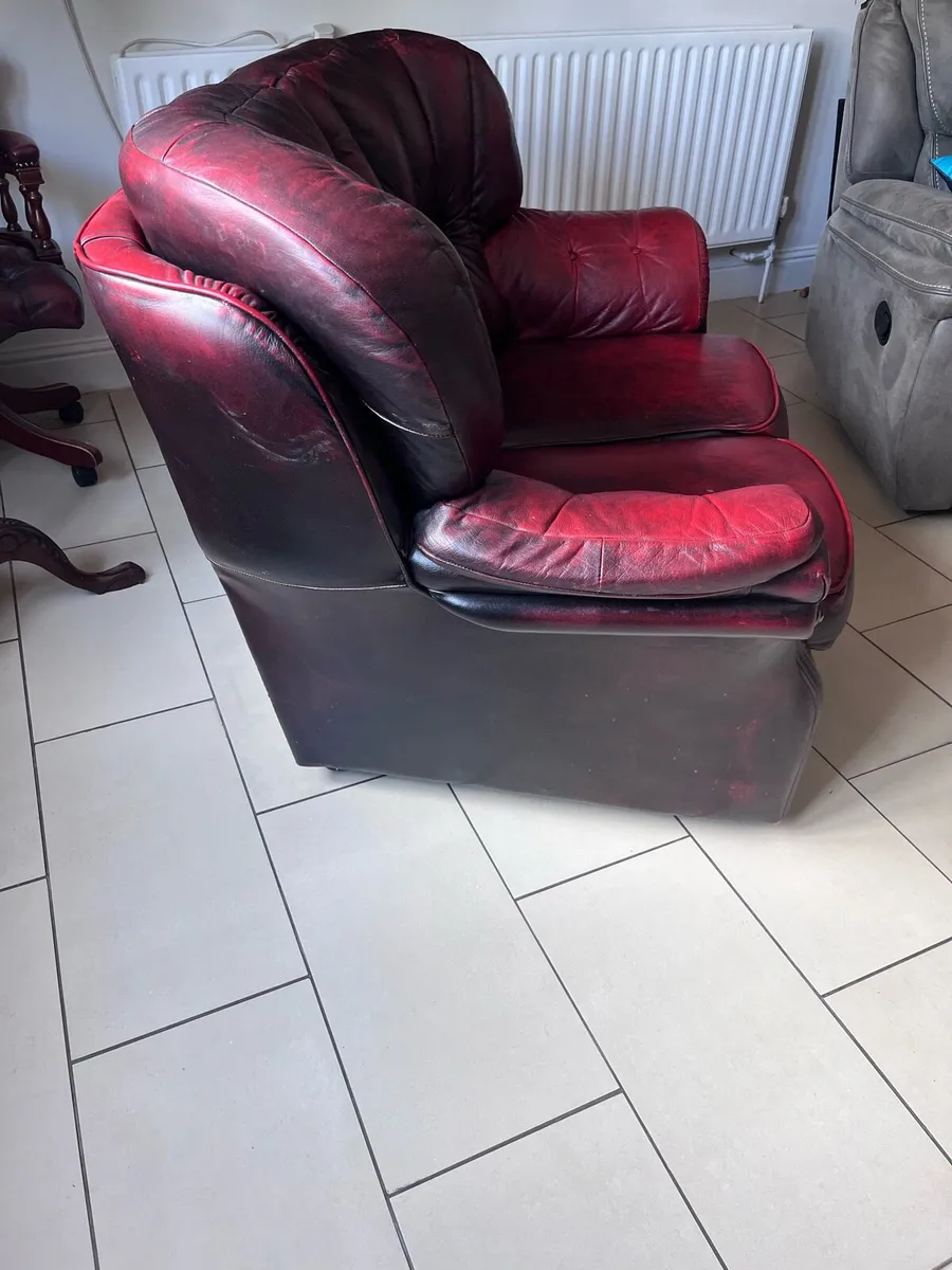 Couch 2 seater Leather - Image 3