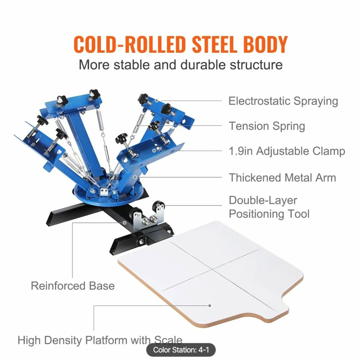 Screen Printing Machine - 4 Color, 1 Station - Image 4