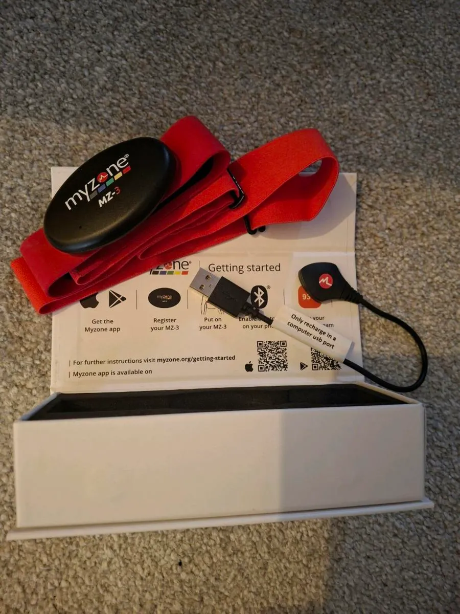 Myzone MZ 3 heart rate monitor