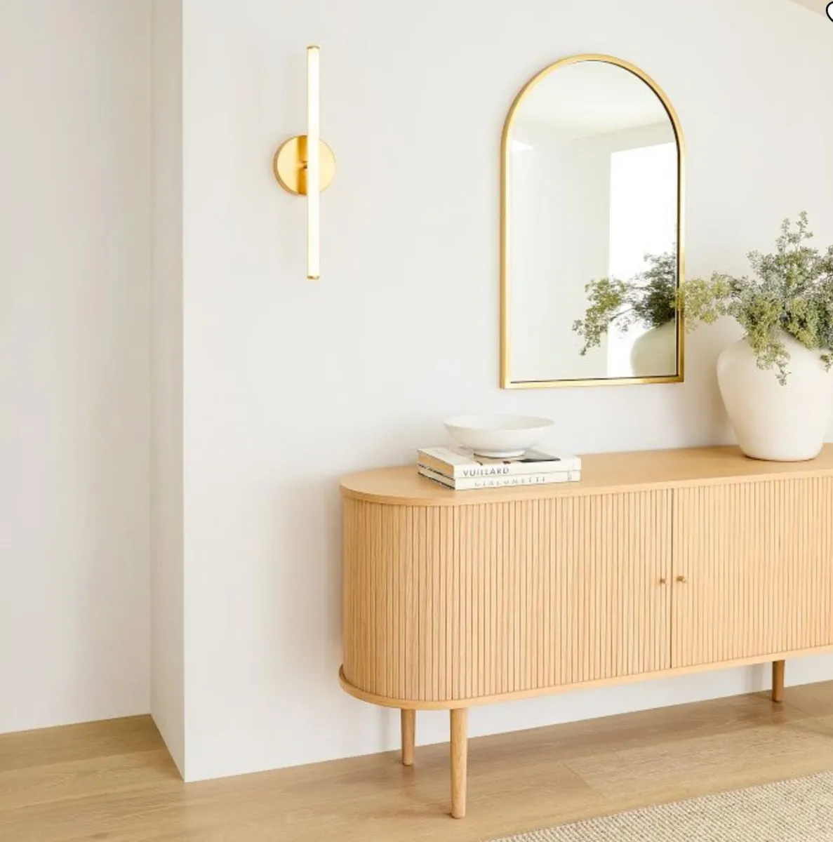 Two Light Rod LED Wall Sconces - West Elm - Image 2