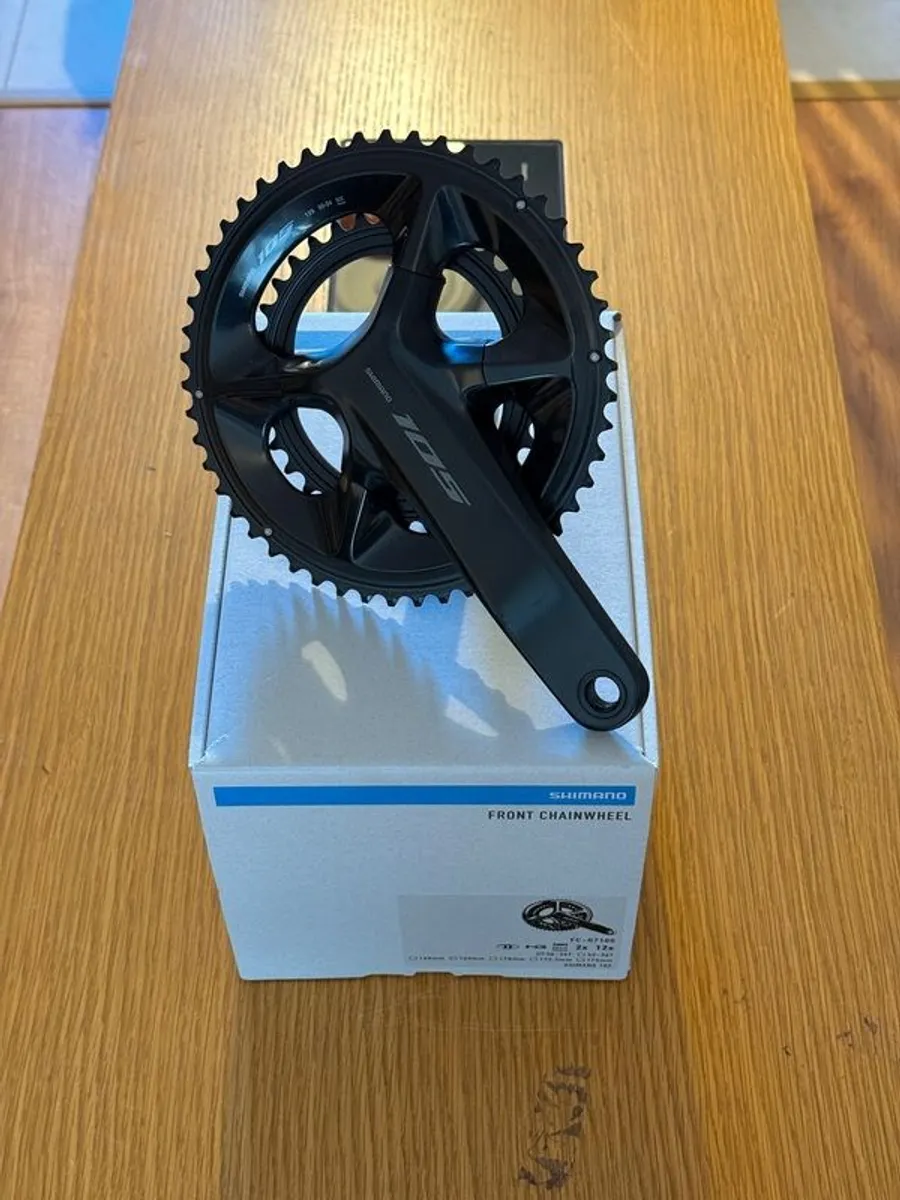 Shimano 105 165mm Crankset (Brand New) - Image 1