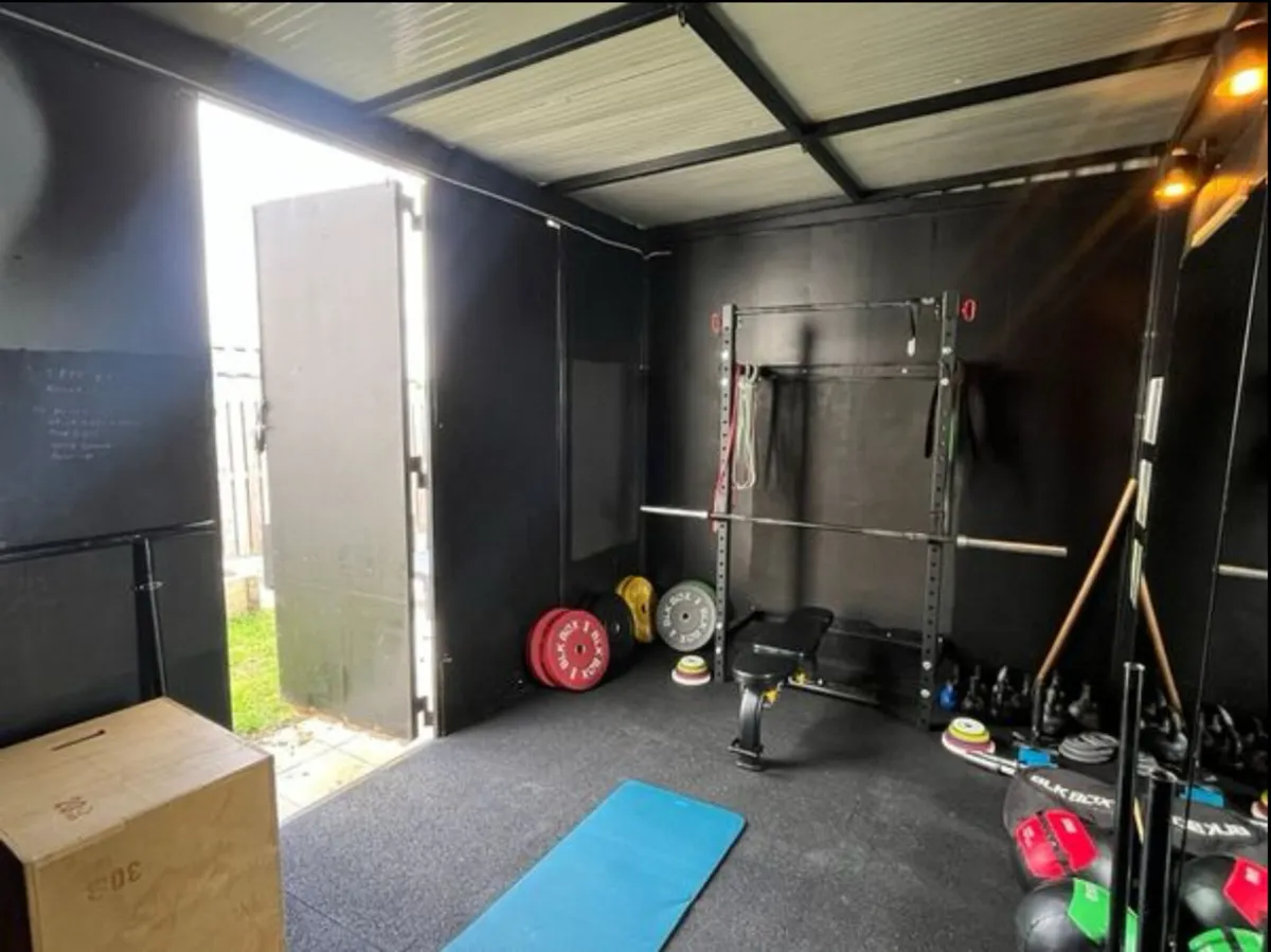 Shipping Container Style Garden Room/Gym - Image 3