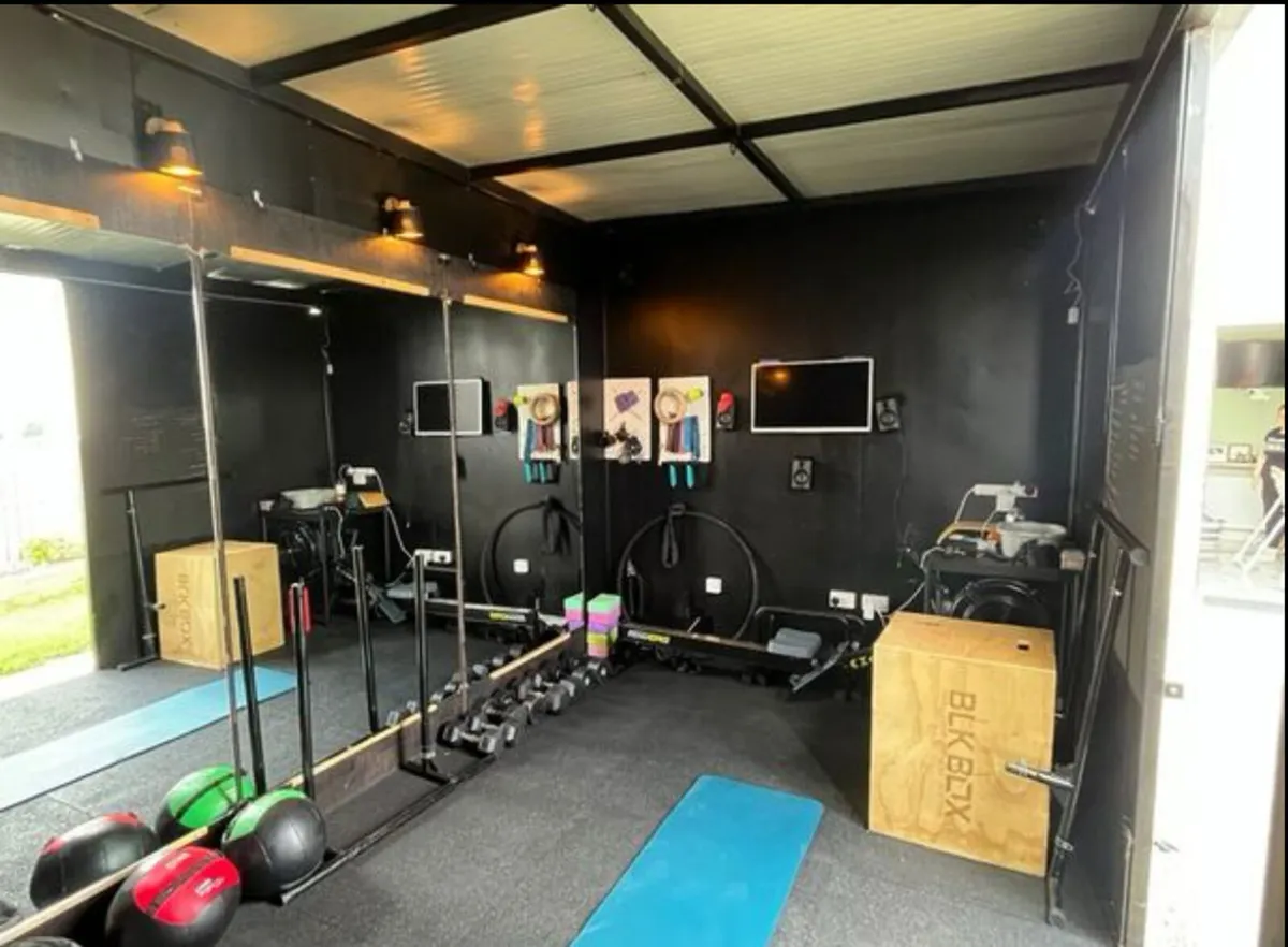 Shipping Container Style Garden Room/Gym - Image 4
