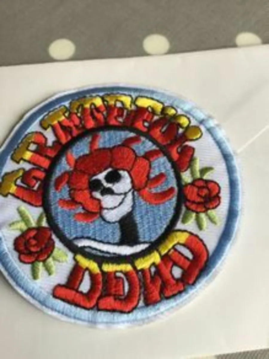 Grateful Dead Iron on/Sew on Patch