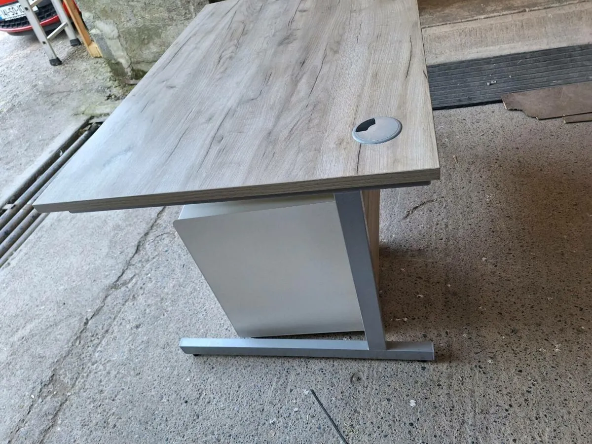 Office desk and file cabinet (DELIVERY) - Image 3