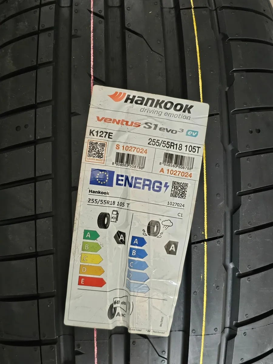 2 x Hankook Ventus S1 Evo3 EV K127E 255/55 R18 105 - Image 3