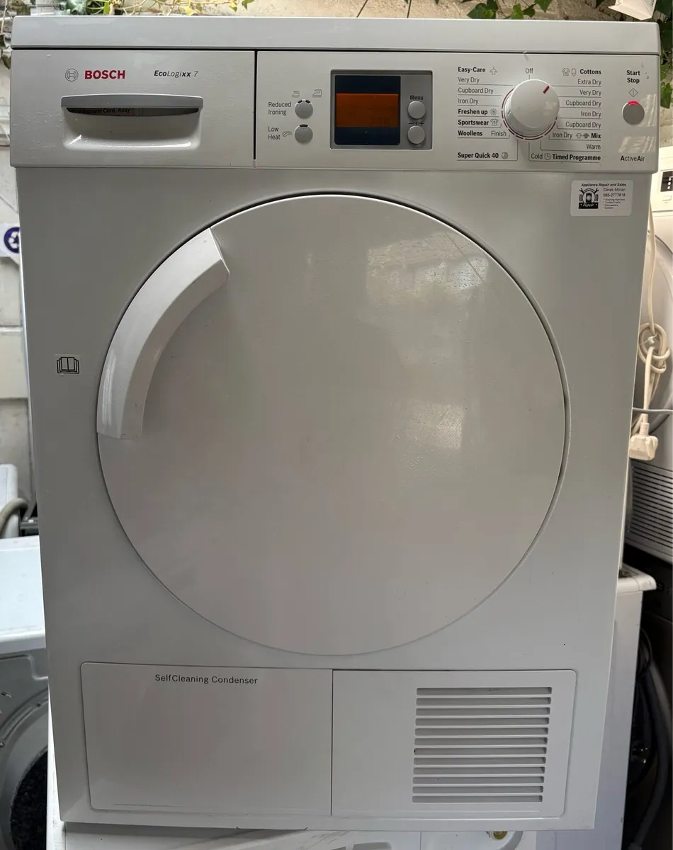 Bosch Condenser Dryer - Heat Pump - Image 1