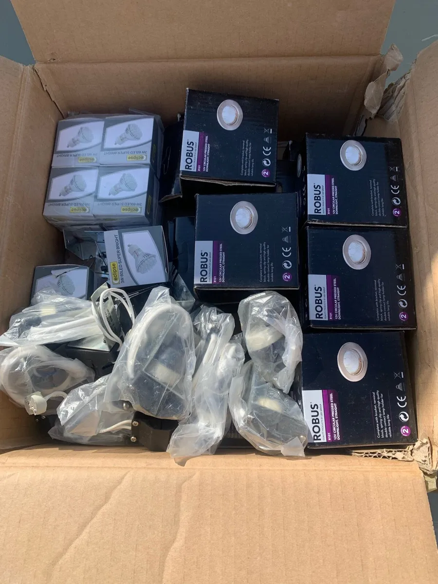 Downlighter lights x10 - Image 1