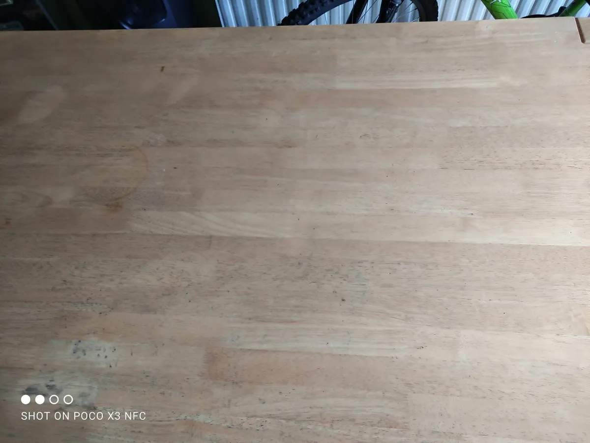 Solid Wooden kitchen table h 75cm *90*160 - Image 4