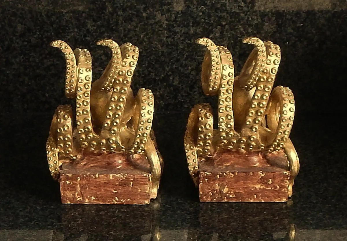 Pair of Octopus Book Ends - Image 4